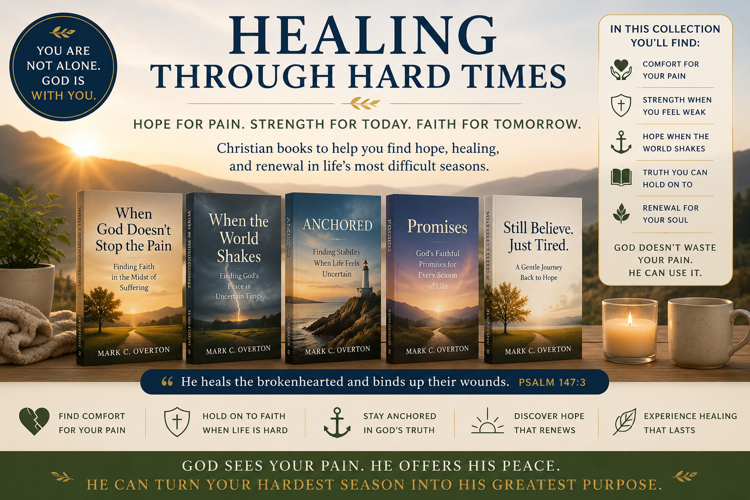 Healing Through Hard Times: Christian Books for Pain, Loss, and Hope