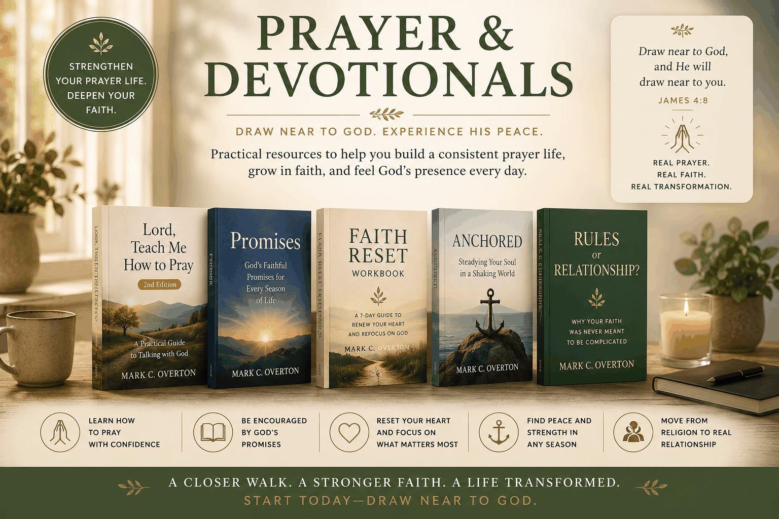 Prayer and Devotionals: Christian Resources for Drawing Near to God