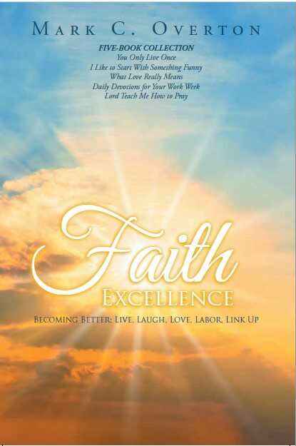 Faith Excellence Book hardcover with elegant design for daily inspiration and spiritual growth